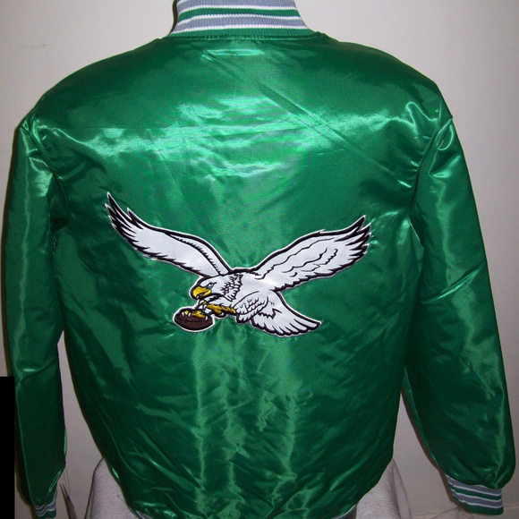 Philadelphia EAGLES Starter Jacket  M L XL 2X - Picture 4 of 8